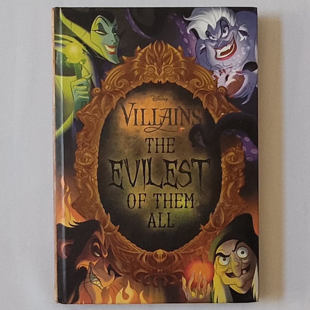 Villains of Disney - The Evilest of Them All Hardcover Book